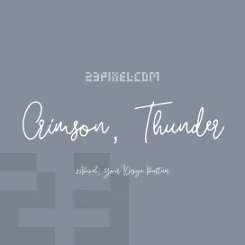 Crimson, Thunder